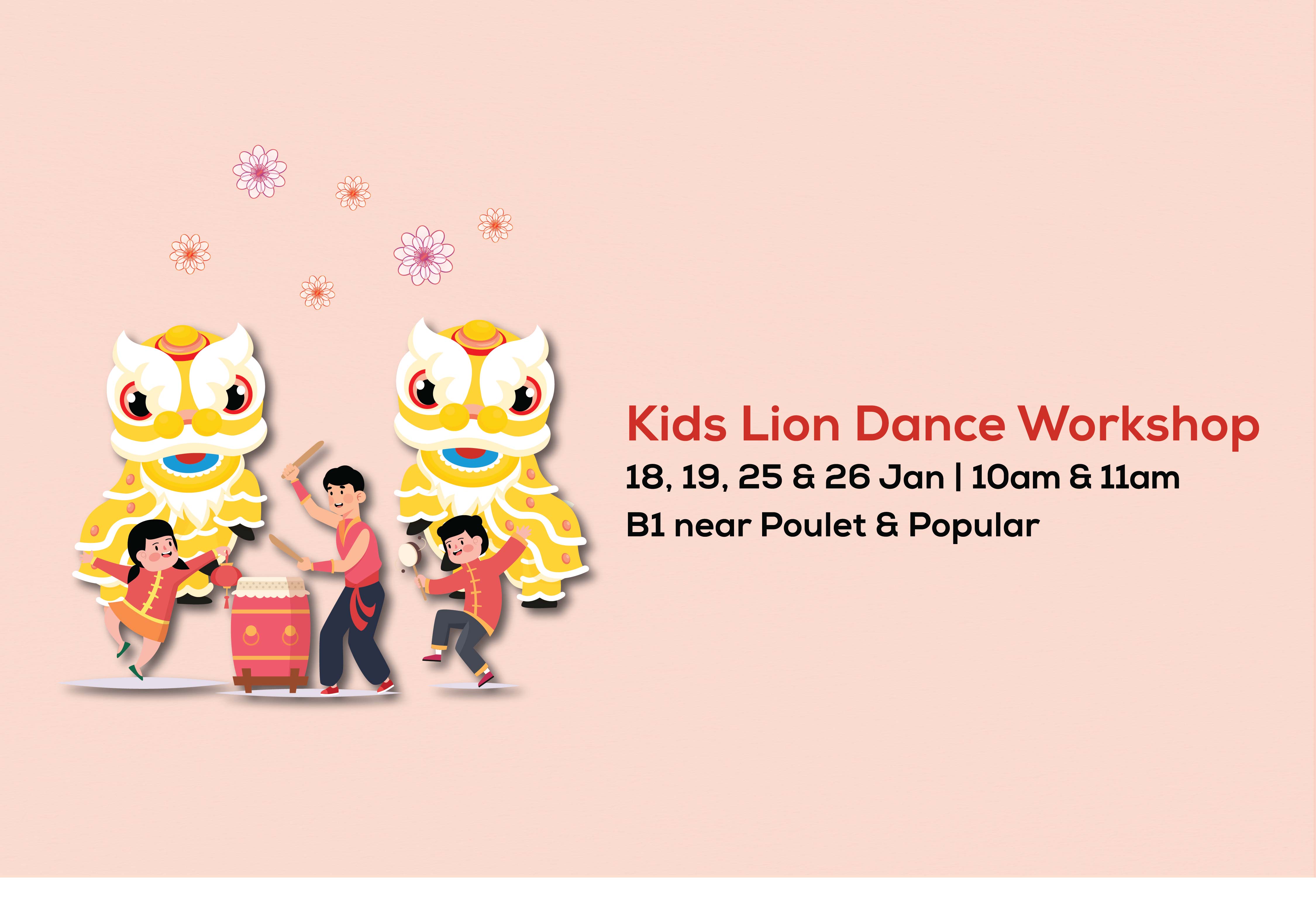 Kids Lion Dance Workshop